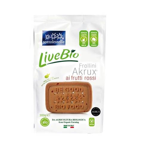 Sottolestelle Livebio Senatore Cappelli With Fruits Cookies 300g