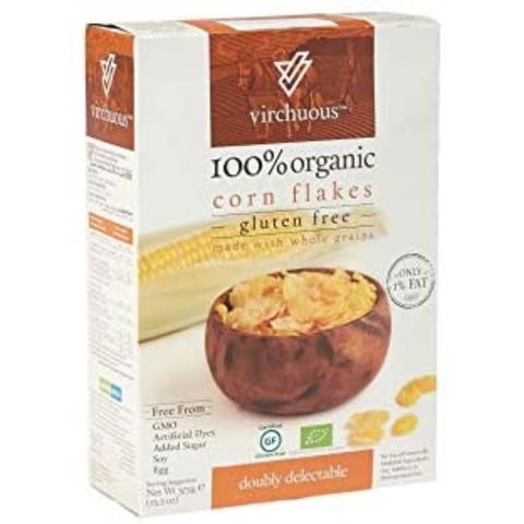 Virchuous Organic Corn Flakes 375g