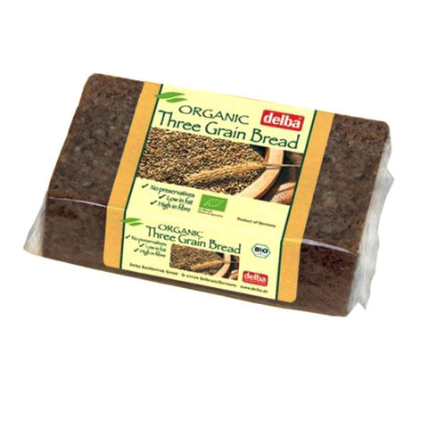 Delba Organic Three Grain Bread 500g
