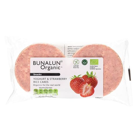 Bunalun Strawberry Rice Cakes 100g