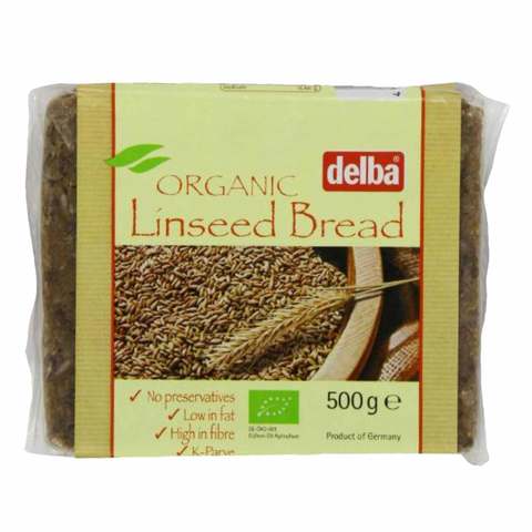 Delba Organic Linseed Bread 500g