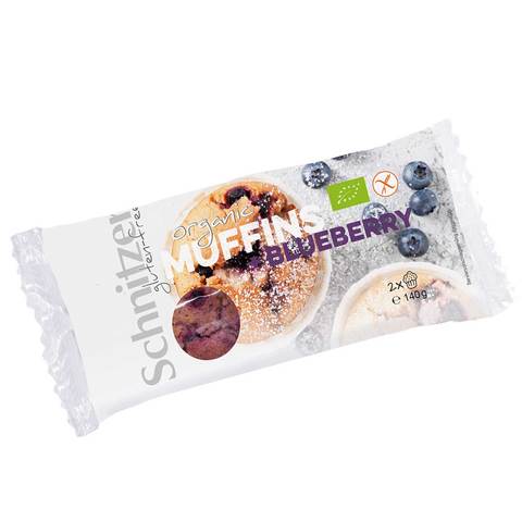 Schnitzer Organic Muffin + Blueberry 140g