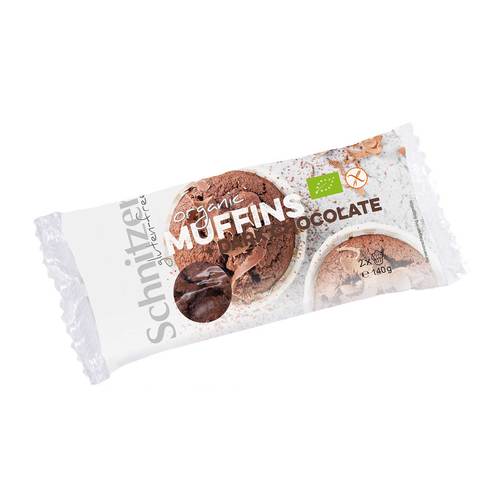 Schnitzer Organic Muffin + Dark Choco 140g