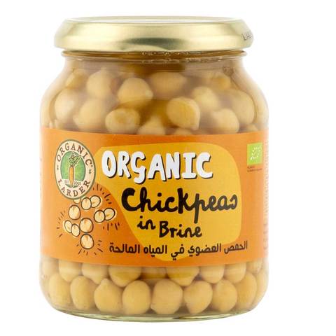 Organic Lader Chickpeas in Brine 340ml