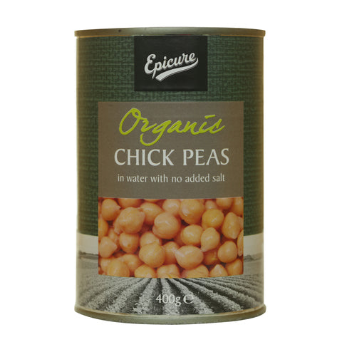 Epicure Organic Chick Peas 400g