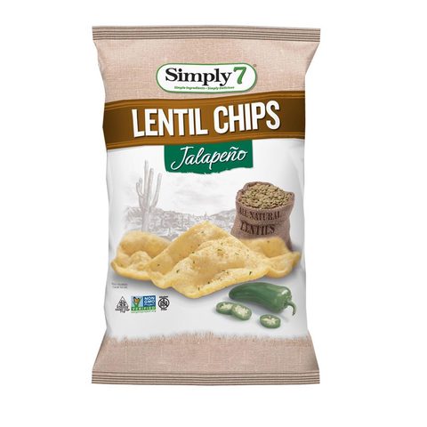 Simply 7 Jalapeno Lentil Chips 113g