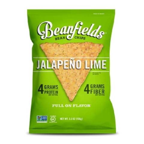 Beanfields Jalapeno Lime Bean Chips 156g