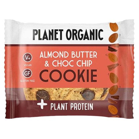 Planet Organic Almond butter and Choco Chip Cookie 50g