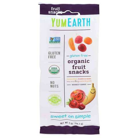 Yum Earth Organic Fruit Snacks 57g