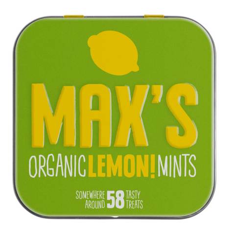 Max\'s Organic Lemon! Mints 35g