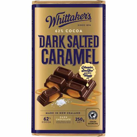 Whittaker\'s Dark Salted Caramel 250g