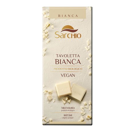 Sarchio White Chocolate Tablet 80g