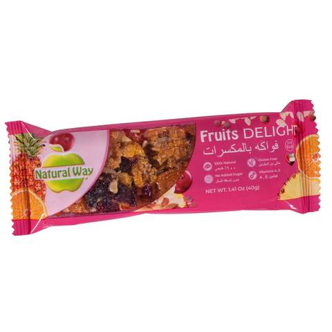 Natural Way Fruits Delight 40g
