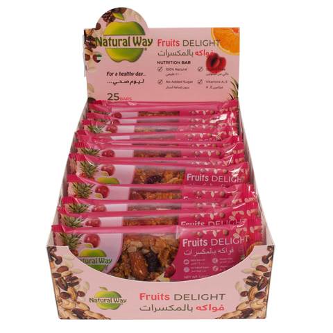 Natural Way Fruits Delight 40gx25