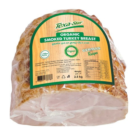 Organic Smoked Turkey Breast 25.kg