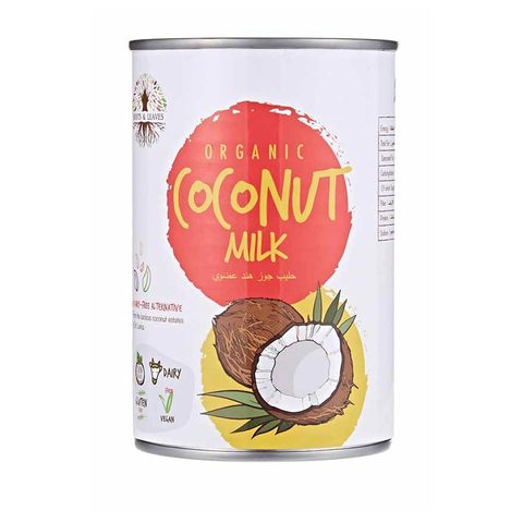 Roots & Leaves Organic Coconut Milk 400ml