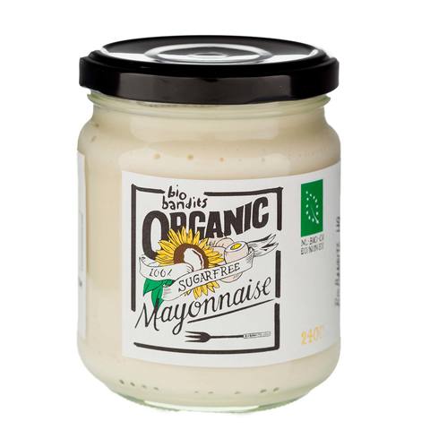 Bio Bandits Organic Sugarfree Mayonnaise 240ml