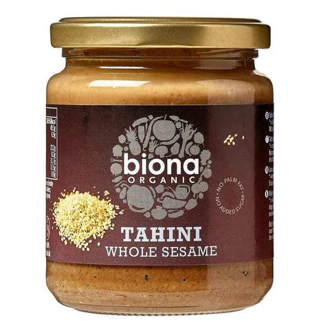 Biona Organic Tahini Whole Sesame 250g