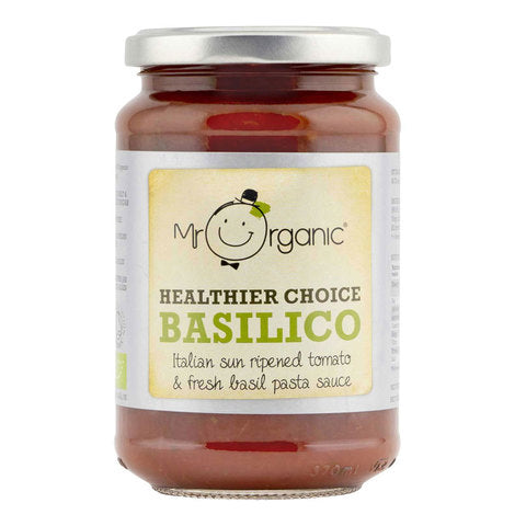 Mr Organic Basilico Pasta Sauce 350g