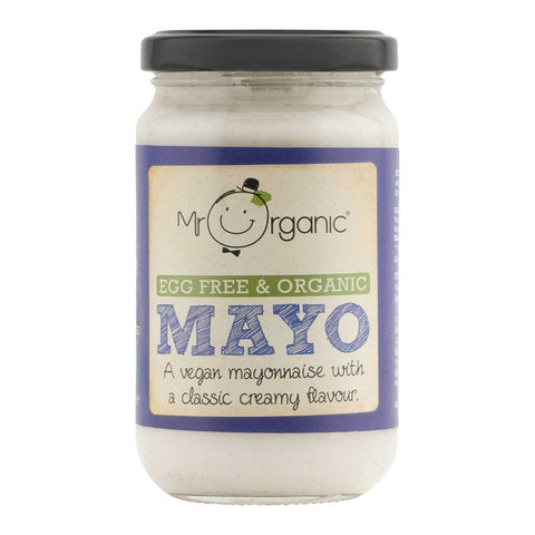 Mr Organic Egg Free and Organic Mayo 180g