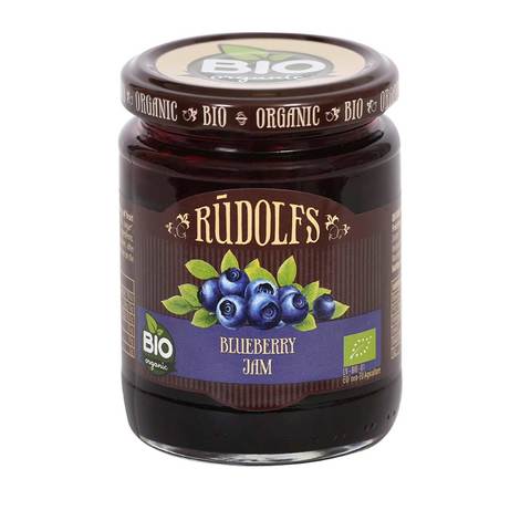 Rudolfs Blueberry Jam 270g