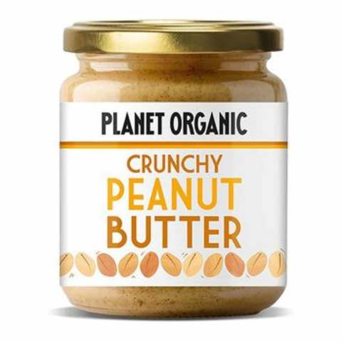 Planet Organic Crunchy Peanut Butter 170g