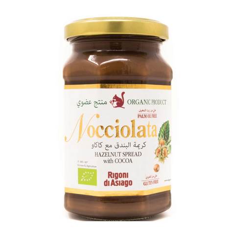 Nocciolata Organic Chocolate Hazelnut Spread 270g
