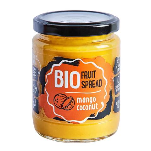 Rudolfs Mango & Coconut Fruit Spread 245g