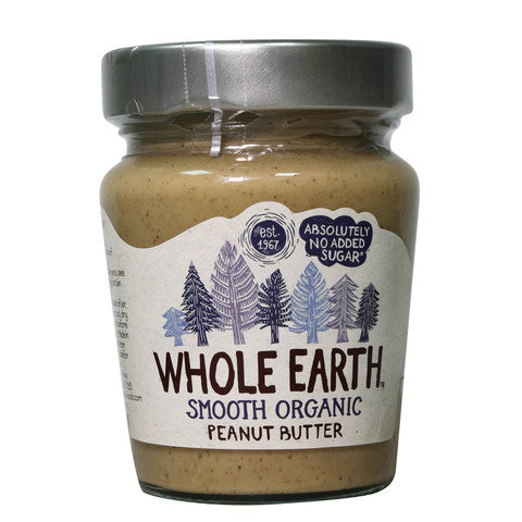 Whole Earth Smooth Organic Peanut Butter 227g