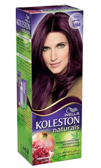 Wella Koleston Naturals Hair Color Semi-Kit Violet 3/66