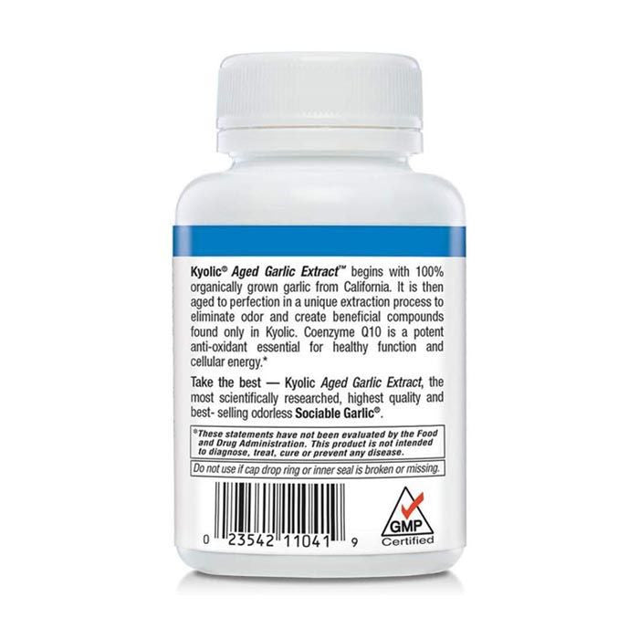 Kyolic Formula 110 Coq10 100 Capsules