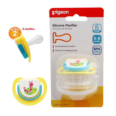 Pigeon Caterpiller Silicon Pacifier