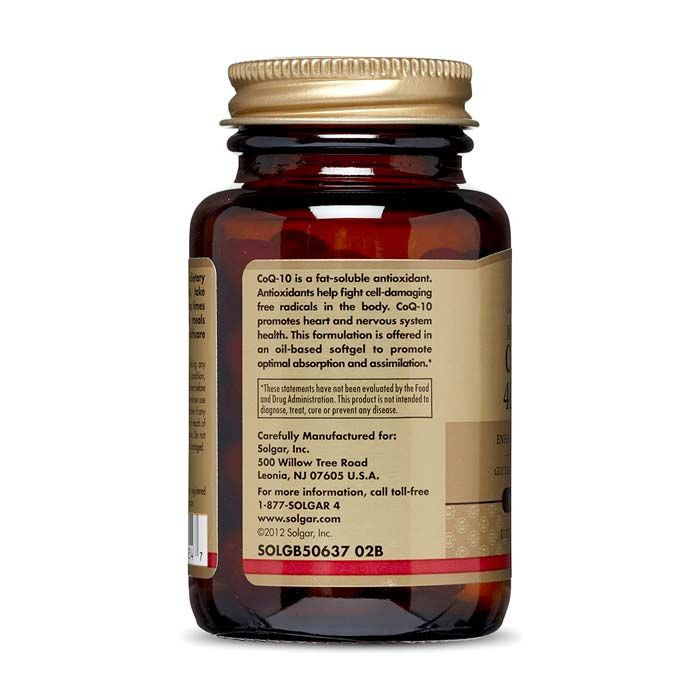 Solgar Coq10 400 mg Softgels 30's