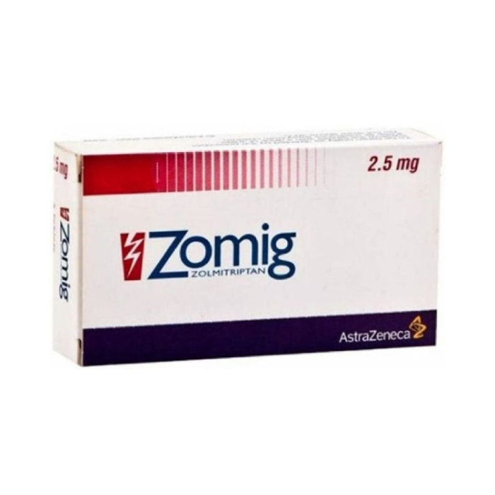 Zomig 2.5mg Coated Tablet 6s
