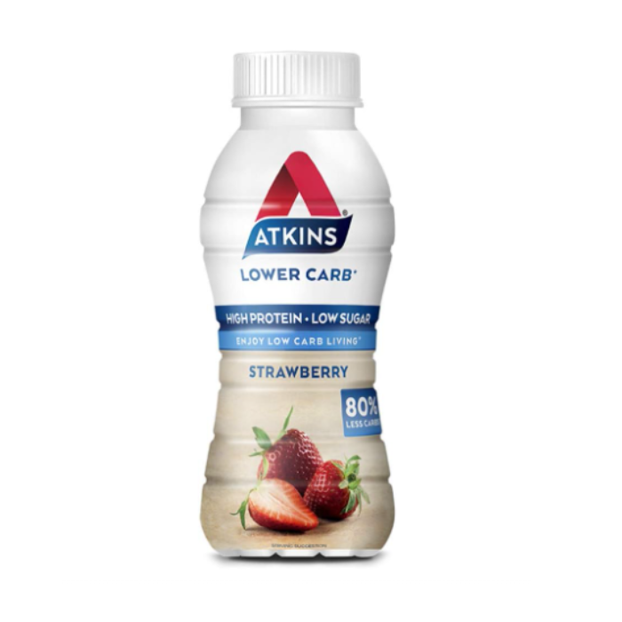 Atkins Ready To Drink Strawberry Shake 330 ml