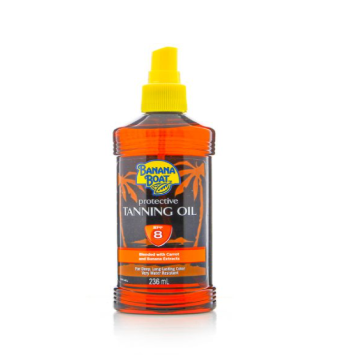 Banana Boat SPF8 Tanning Oil 236 ml
