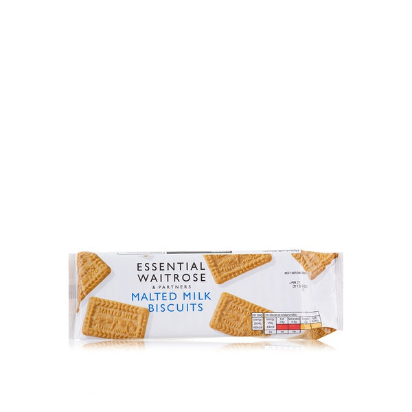 Essential Waitrose malted milk biscuits 200g