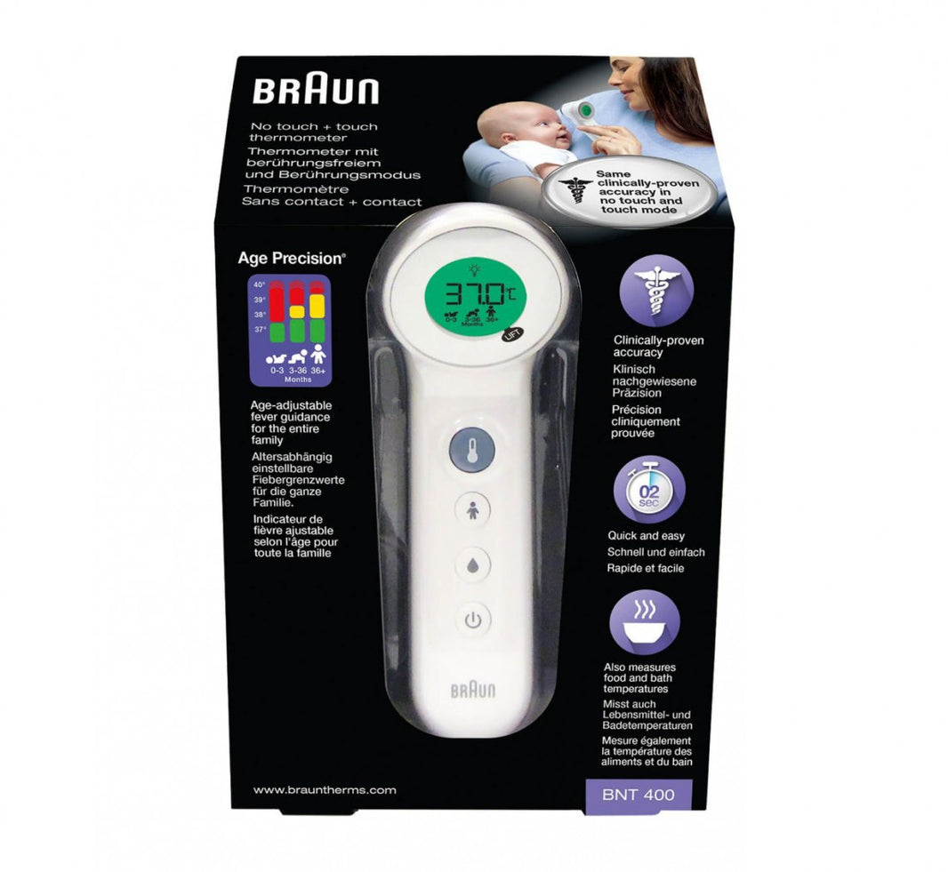 Braun NTF 3000 No Touch + Forehead Thermometer