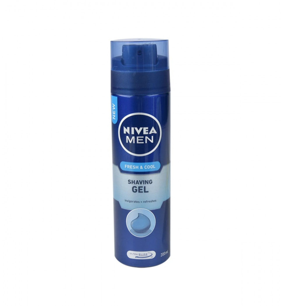 Nivea Men Cool Kick Shaving Gel 200ml