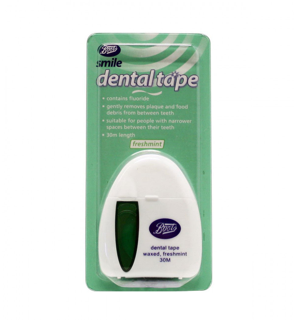 Boots Smile Freshmint Dental Tape 30m