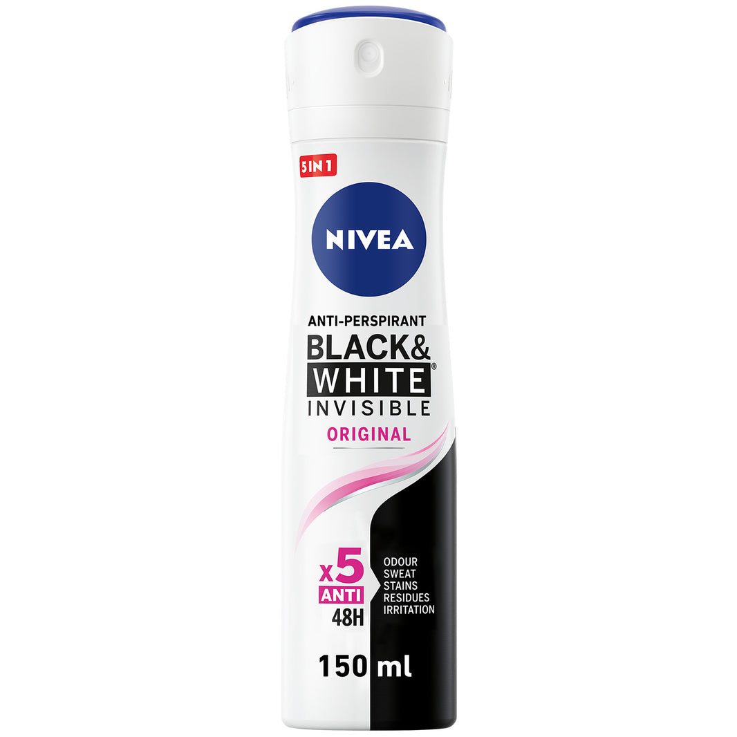 Nivea Deodorant Black & White Original for Women Spray 150ml