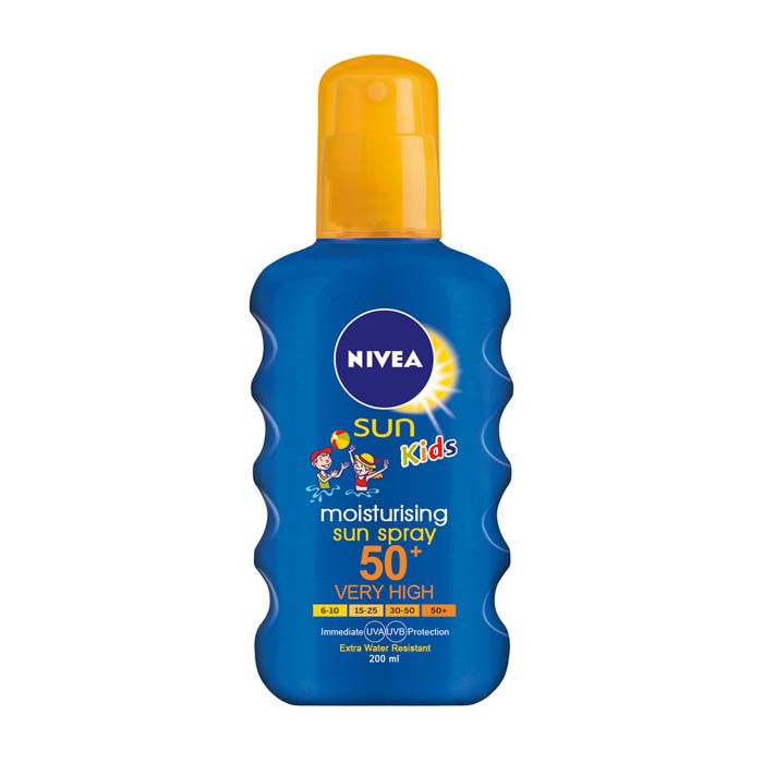 Nivea Sun Kid (Spf50+) Moisturizing spray  200 ml