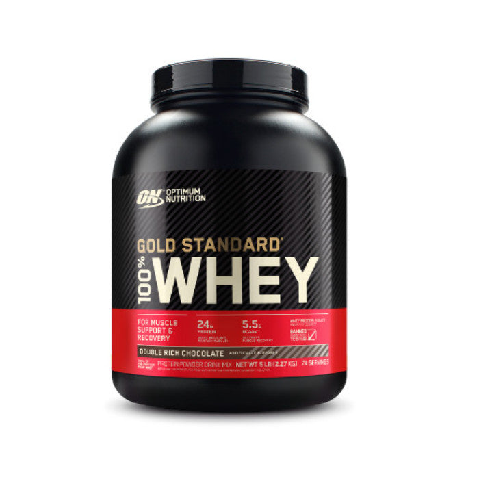 Optimum Nutrition 100% Gold Standard Whey Double Rich Chocolate 5lb