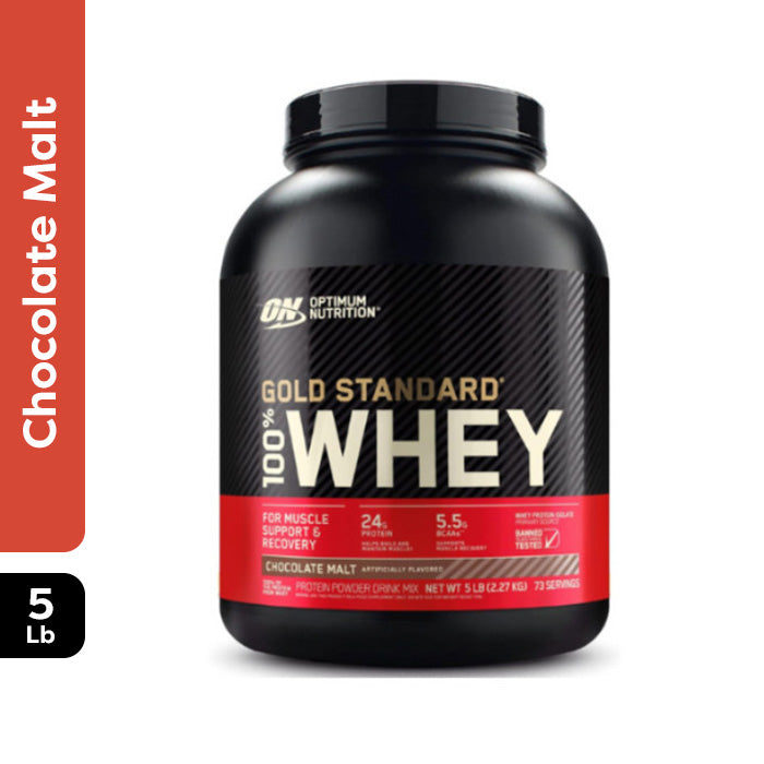 Optimum Nutrition 100% Gold Standard Whey Malt Chocolate 5lb