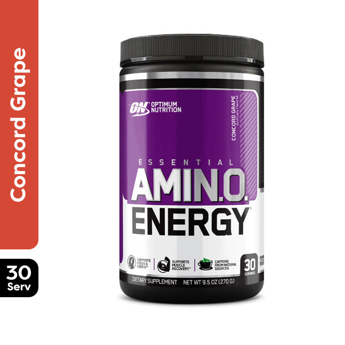 Optimum Nutrition Amino Energy Concord Grape Flavour 30 Servings