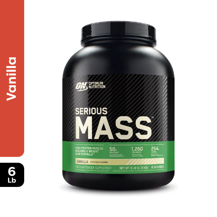 Optimum Nutrition Serious Mass Vanilla 6 lb