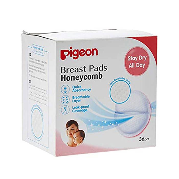 Pigeon Breast Pads Honeycomb 36 Pcs