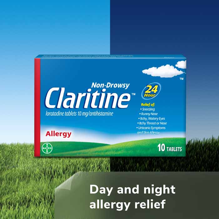 Claritine 10 mg Tablet 10's