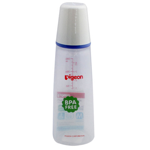 Pigeon Plastic Feeding Bottle KP-8 White Cap 240ml