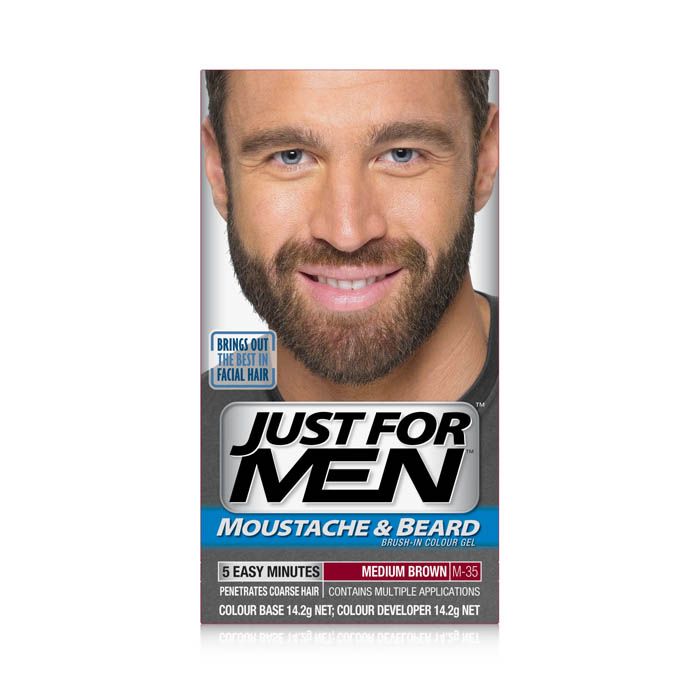 Just For Men Beard Colour Medium Brown 2 x 14.2 g